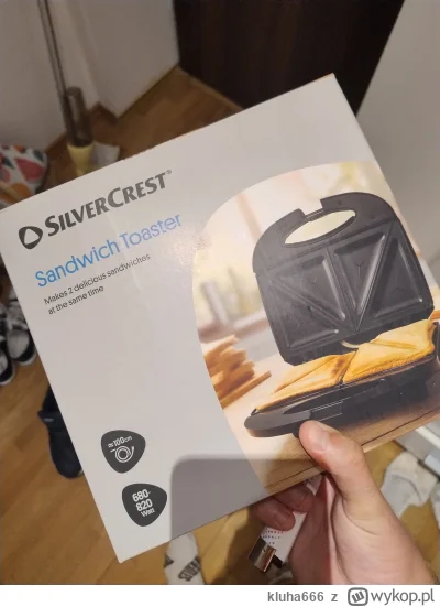 kluha666 - Kupiłem sobie właśnie opiekacz do kanapek. Będzie teraz dieta tostowa, prz...