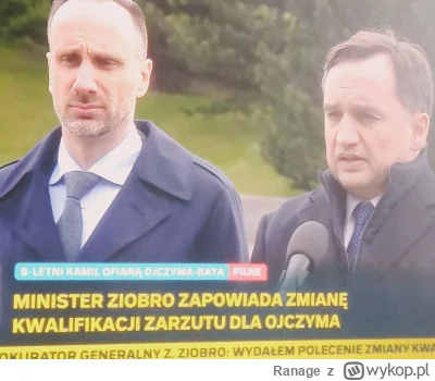 Ranage - Kowalski i Ziobro w Katowicach, gdzie zmarł dzisiaj 8-letni Kamil
Grobu jesz...