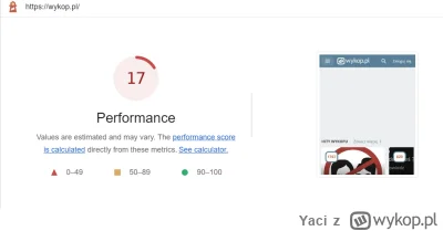 Yaci - @m__b Co do testów wydajności to wydaje mi się że wynajęta przez Was firma ola...