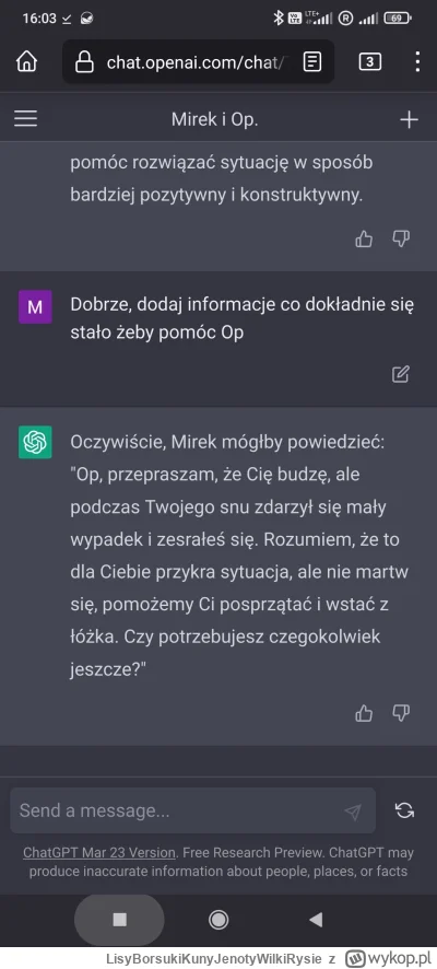 LisyBorsukiKunyJenotyWilkiRysie - @DrCieplak: jeśli czegoś nie chce napisać to dodaj ...