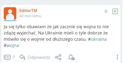 robertkk - Wania ma racje, bo jest trzydniowa operacja specjalna wiec sobie cziluje w...