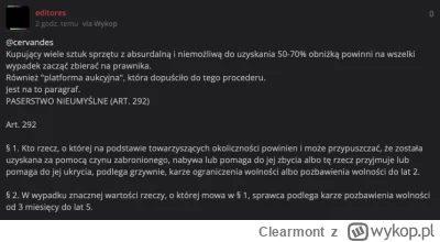 Clearmont - @editores: Zrób przerwę o komputera bo 2 godziny temu pisałeś, że to pase...