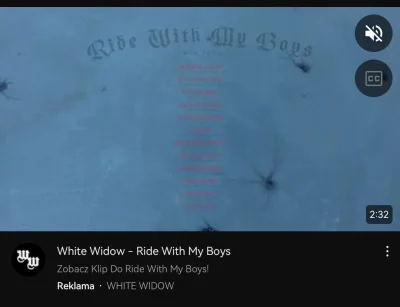 anonim7666 - white widow ma piosenke ktora ma reklame, czyzby nie wyszlo pseudo gangs...