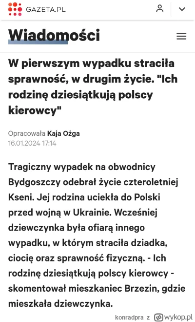 konradpra - #ukraina #polska 
Wybiórcza w formie XD. 
W Grudnej koło Bełchatowa w ich...