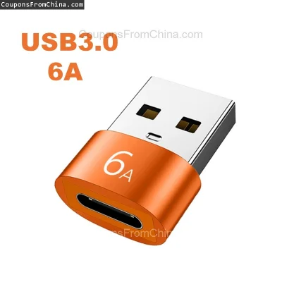 n____S - ❗ 6A Type-C To USB 3.0 OTG Adapter
〽️ Cena: 1.36 USD (dotąd najniższa w hist...