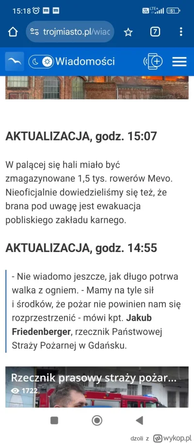 dzoli - #codzienneszkalowaniemevo #gdansk #trojmiasto ( ͡º ͜ʖ͡º) pożar w skladowni me...