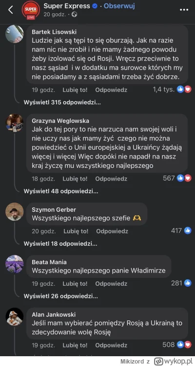 Mikizord - @Mikizord to samo pod podobnym postem super expresu. Tracę wiarę w ludzkoś...