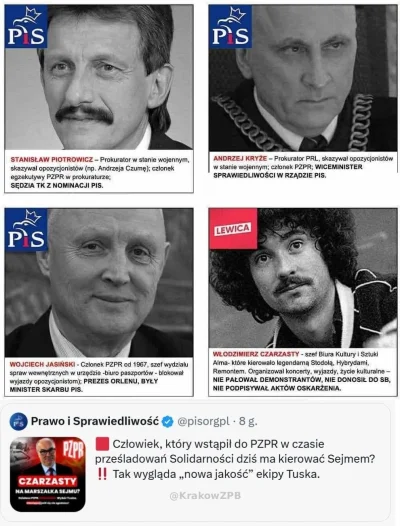 Zenzowaty - #bekazpisu #polityka #polska #komunizm #lewica

Cała wataszka piSSowskich...