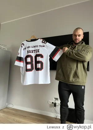 Lewusx - Od wtorku 59 osób będzie trenowało w koszulkach mojego teamu. :) 

Jestem du...