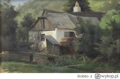 Bobito - #obrazy #sztuka #malarstwo #art

Dom wiejski w Dornbach, 1868, autor: Tina B...