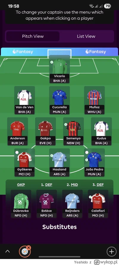 Yeahido - @Matahari32:  Ja mam taki, ale jeszcze jeden transfer, jakby Isak dzisiaj g...