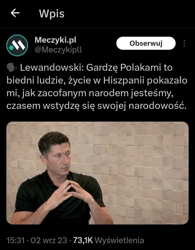 SiemaWaliszKonia - I ten człowiek ma czelność wypowiadać takie słowa xDD 
#mecz