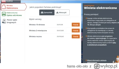 hans-olo-olo - czy to prawda, że winieta elektroniczna na austrie jest ważna dopiero ...