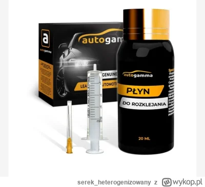 serek_heterogenizowany - Rozklejał ktoś lampy zamocowane na twardym kleju? 20 ml wyst...