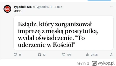 nevin - https://twitter.com/TygodnikNIE/status/1707682628613083568

#bekazprawakow #n...