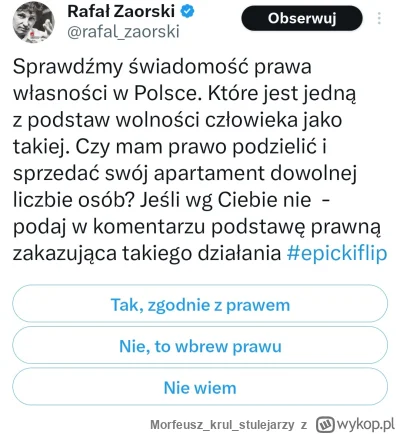 Morfeuszkrulstulejarzy - No leimigi, znajdźcie mi przepis który zabrania srać do pacz...