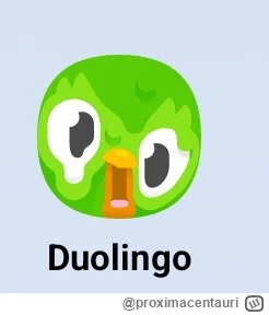 proximacentauri - A temu co się stało xD #duolingo