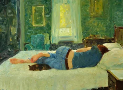 Bobito - #obrazy #sztuka #malarstwo #art

David Hettinger - Przerwa w ciągu dnia