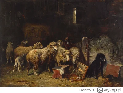 Bobito - #obrazy #sztuka #malarstwo #art

Krytycy sztuki w stajni , 1873 - olej na pł...