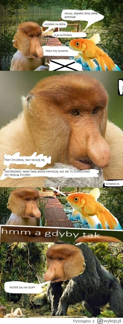Pytongino - #konkursnanajbardziejgownianymemznosaczem