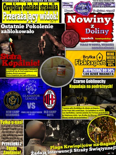 bary94pl - Dzisiejszy numer wydajemy wcześniej, na specjalną, osobistą prośbę Magnata...