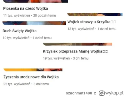 szachmat1488 - więcej "WOJTKA"  w tytułach na mlecznym! nowoszkolniaki wytrzymają #ko...