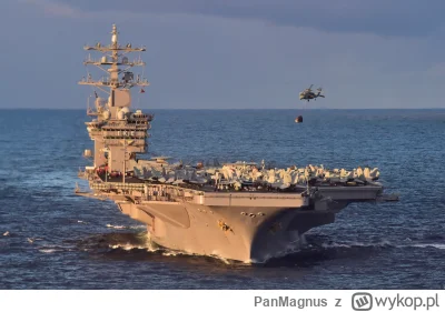 PanMagnus - #USA zdecydowały o umieszczeniu drugiego lotniskowca USS Dwight D. Eisenh...