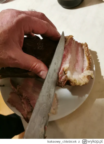 kakaowy_chlebicek - #przegryw  boczek wędzony gotowany #jedzzwykopem