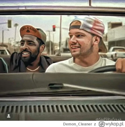 Demon_Cleaner - Luka i Kyrie w drodze do Bostonu po rozpoczęcie trzeciego największeg...
