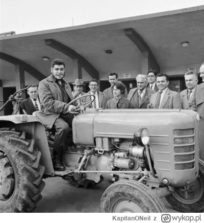 KapitanONeil - Rok 1960, Che Guevara w Czechosłowackiej fabryce traktorów Zetor
#roln...