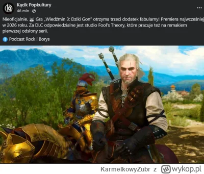 KarmelkowyZubr - #gry #wiedzmin3 #wiedzmin

Póki co plotka, ale kto wie ( ͡° ͜ʖ ͡°)