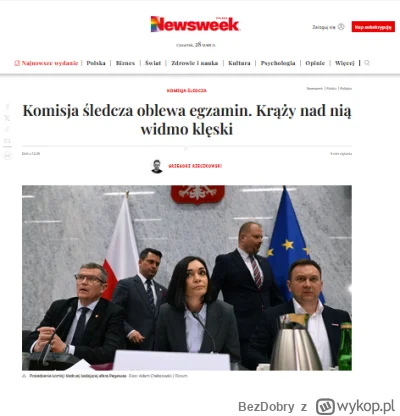 BezDobry - Pilne! 
Według niepotwierdzonych informacji PiS wykupiło Newsweeka i troll...