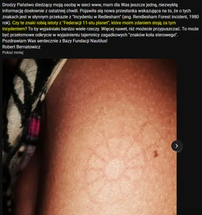 CalibraTeam - >Pojawiła się nowa przesłanka wskazująca na to, że o tych znakach jest ...