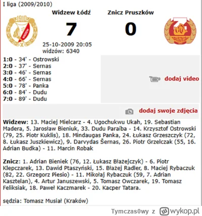 Tymczas0wy - Po tym co zrobił dzisiaj Lech z Puszczą naszła mnie myśl żeby zapytać.
J...