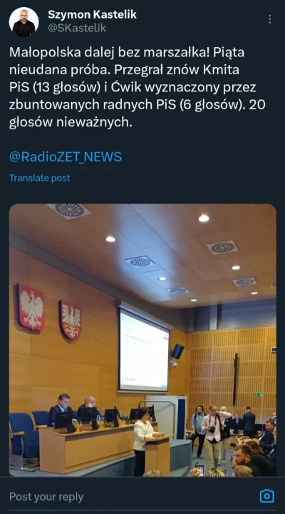 BArtus - @BArtus i znowu lipa, 20 głosów nieważnych 🤭