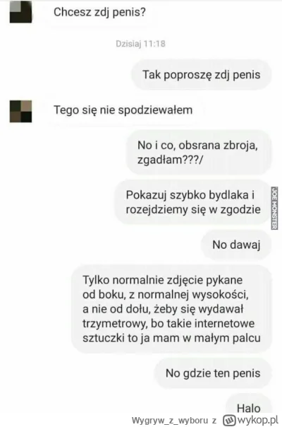 Wygrywzwyboru - @Wieczny_Prawiczek przecież na wykopie non stop pod różnymi postami c...