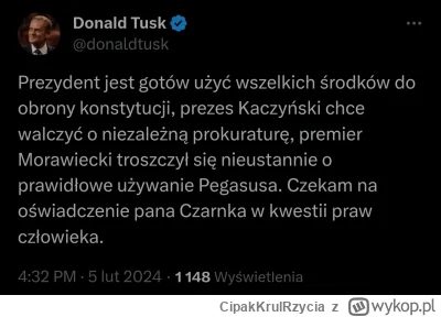 CipakKrulRzycia - #tusk #polityka #bekazpisu #polska