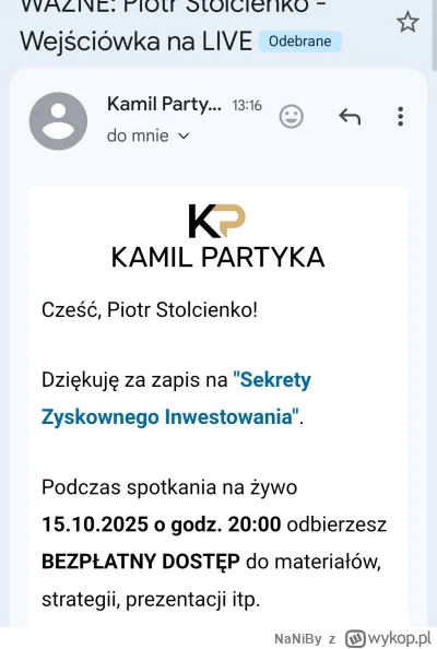 NaNiBy - Natchniony dzisiejszym przeglądaniem tagów #frajerzyzmlm #sebcel i targetowa...