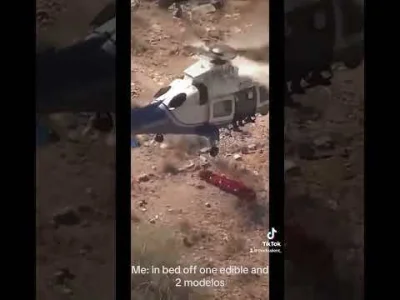 Jin - Najlepsze w całej akcji jest, że baba wcale nie chciała być ratowana tym heliko...