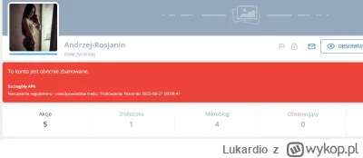 Lukardio - https://wykop.pl/ludzie/Andrzej-Rosjanin

56

#stobanowdlaruskichonuc 

PS...