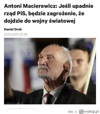 Sin- - Macierewicz chyba sam się zderzył z brzozą xD
  
#bekazpisu #pis #polityka