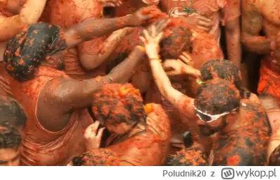 Poludnik20 - 'La Tomatina' festival Na żywo – słynna bitwa uliczna na pomidory.
Agenc...