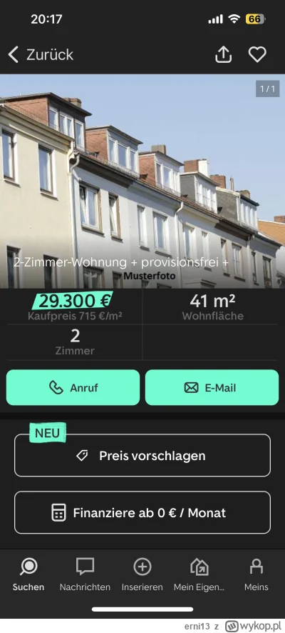erni13 - @o__0: Mieszkanie za 30 koła euro, to jest życie na poziomie, nie to co w Po...