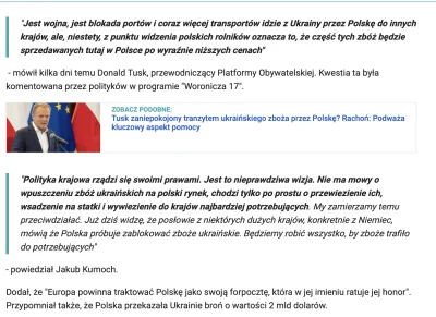 Gluptaki - @Variv: też przypominam, że PiS i Rachonie jechali po Tusku, że straszy uk...