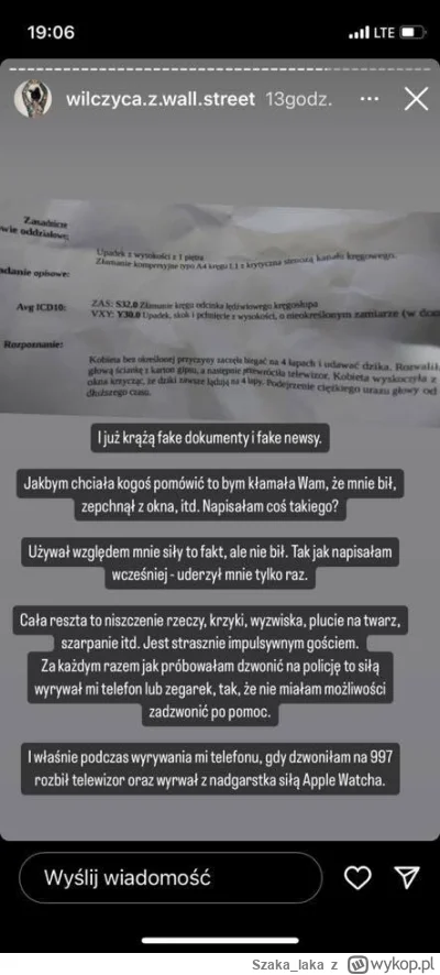 Szaka_laka - No to się chyba trochę kłóci z początkowa narracją, Wilczyca z Bytomia s...