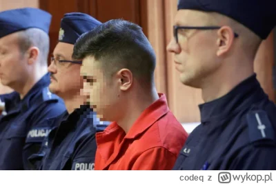 codeq - 23 lata i koniec życia bo dożywocie 0.0
Ciekawe czy go puszczą po 25 czy pred...