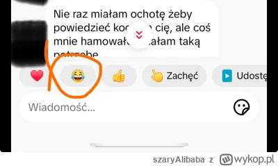 szaryAlibaba - @Kyroo jest jedno wyjście, musisz wysłać jej emoji, żeby zrozumiała Tw...