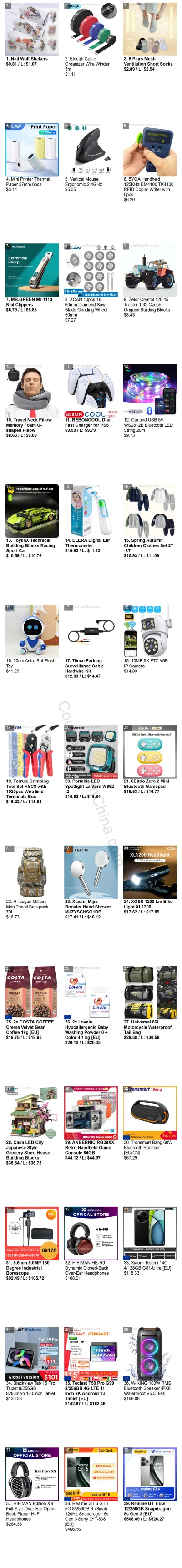 n_____S - Cześć #aliexpress - oto przedmioty, które wrzucałem na grupę/fanpage FB, Te...