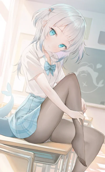 OttoFlick - #randomanimeshit #anime #rajstopyanime #schoolgirl #virtualyoutuber #holo...