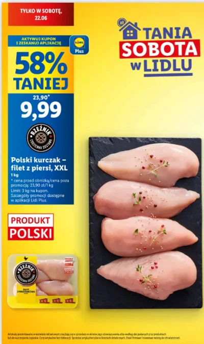 kurczakos1 - O kurła, w Polszy tak tanio, 2.3€ za kg piersi z kurczaka! 

W Nimcach 9...